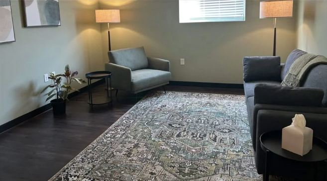 Another view of the Allis Mental Health therapy room